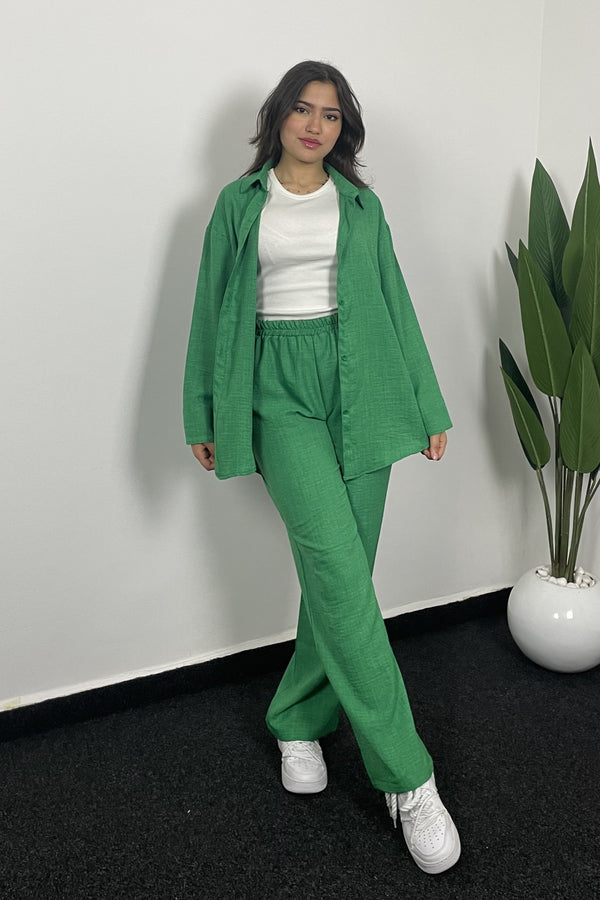 Ensemble Chemise et Pantalon en lin